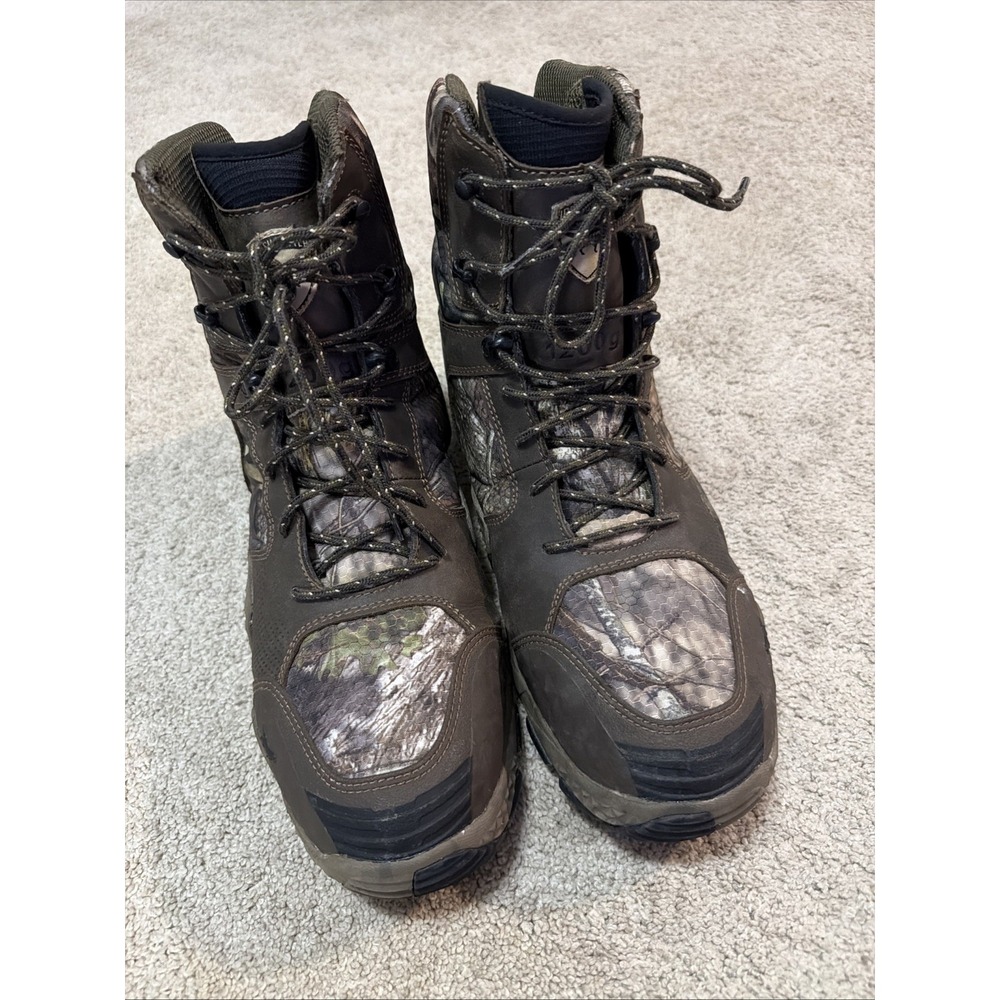Irish Setter Men's Camo Hunting Boots Waterproof Insulated Scent Ban 11 D